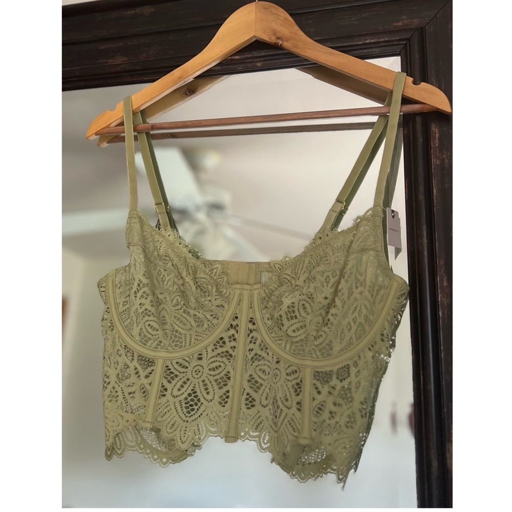 NWT Anthropologie Giselle Lace Bustier - Picture 3 of 3